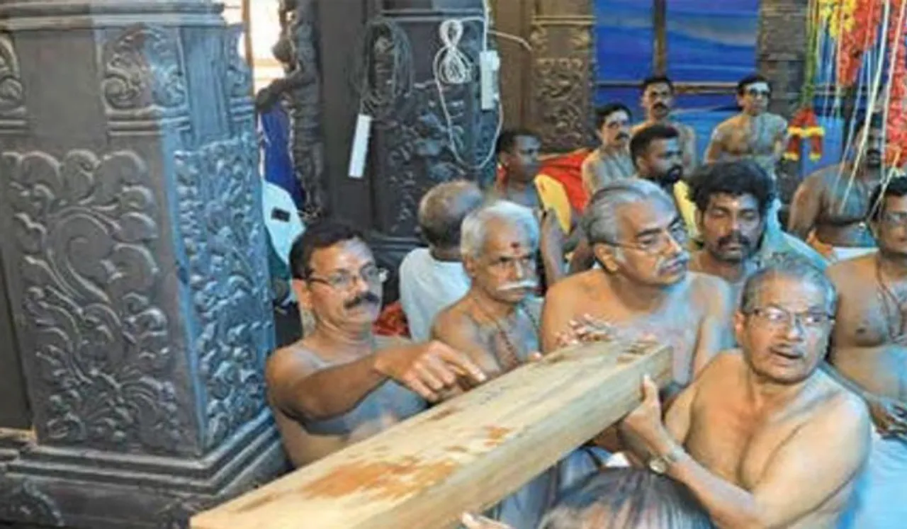 കരിക്കകം ക്ഷേത്രത്തിൽ പുനരുദ്ധാരണം ആരംഭിച്ചു