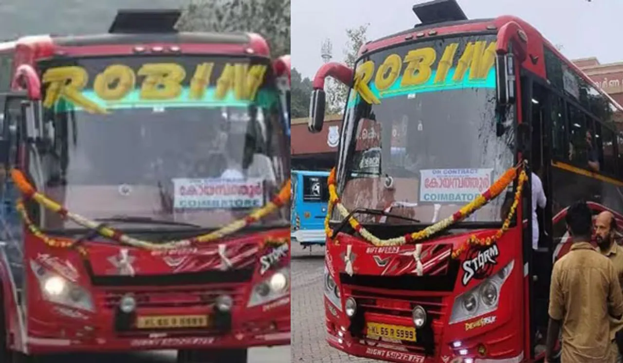 വീണ്ടും സർവീസ് തുടങ്ങി റോബിൻ ബസ് ; പിന്നാലെ തടഞ്ഞ് എംവിഡി