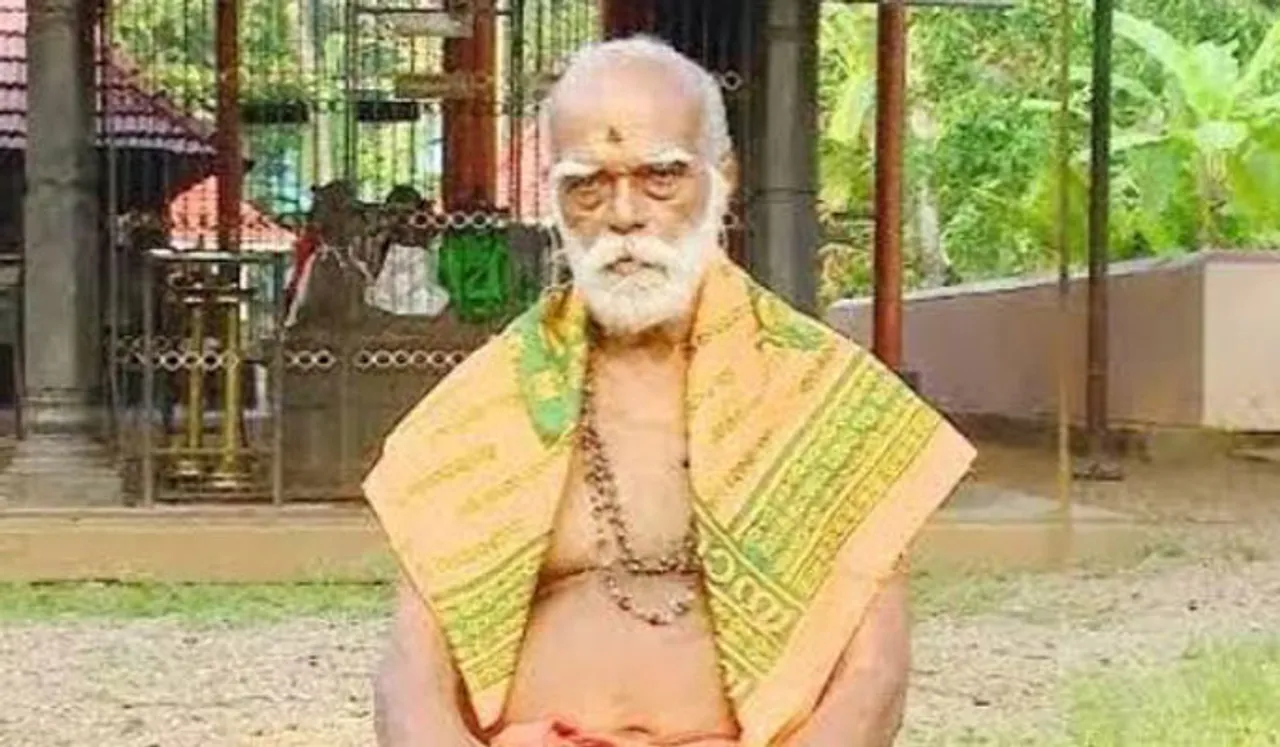എണ്‍പത്തിയാറാം വയസ്സിലും തിരുവാഭരണം ശിരസിലേറ്റാന്‍ കുളത്തിനാല്‍ ഗംഗാധരന്‍ പിള്ള
