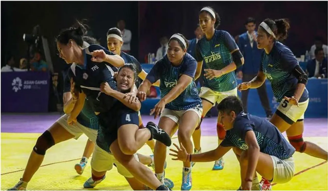 ഏഷ്യൻ ഗെയിംസിൽ ഇന്ത്യയ്ക്ക് സെഞ്ചറി; വനിതാ കബഡിയിൽ സ്വർണം