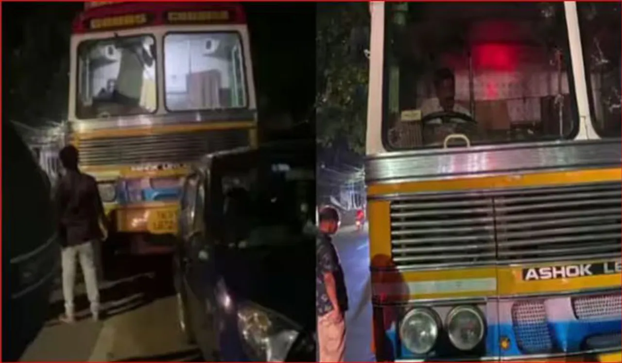 വിദ്യാര്‍ത്ഥിയെ ഇടിച്ച് നിര്‍ത്താതെ പാഞ്ഞ് ലോറി; പിന്തുടര്‍ന്ന് പിടികൂടി പൊലീസ്