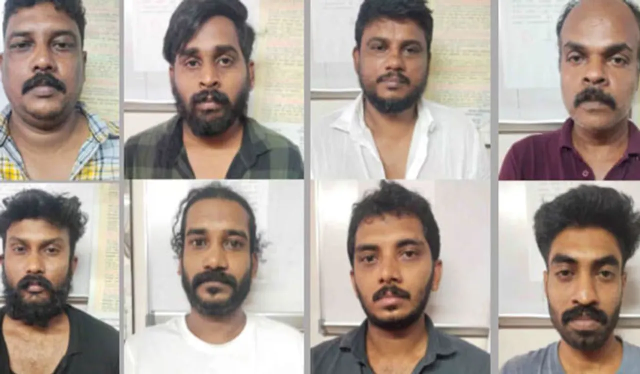 പെൺകുട്ടികളെ ജോലി വാഗ്ദാനം ചെയ്ത് കേരളത്തിലെത്തിച്ച് പെൺവാണിഭം; എട്ട് പേർ അറസ്റ്റിൽ