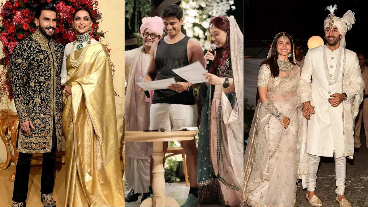 Bollywood inspired groom looks