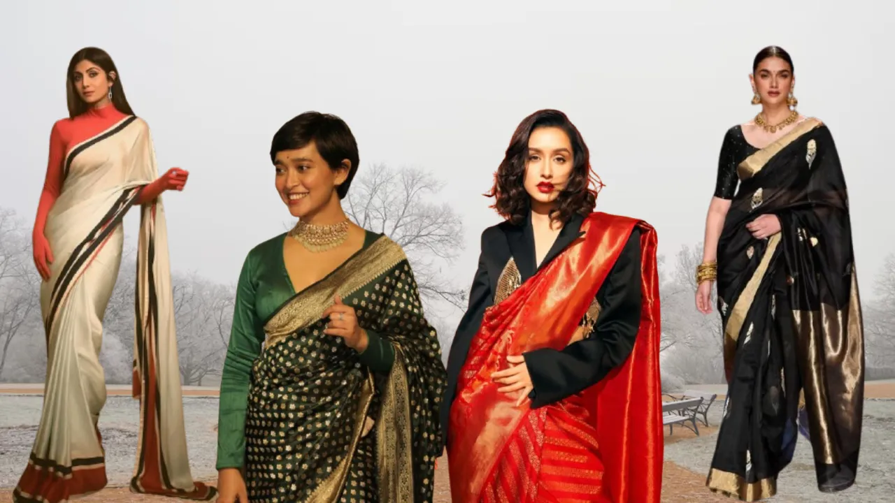 Sarees for Winter Weddings