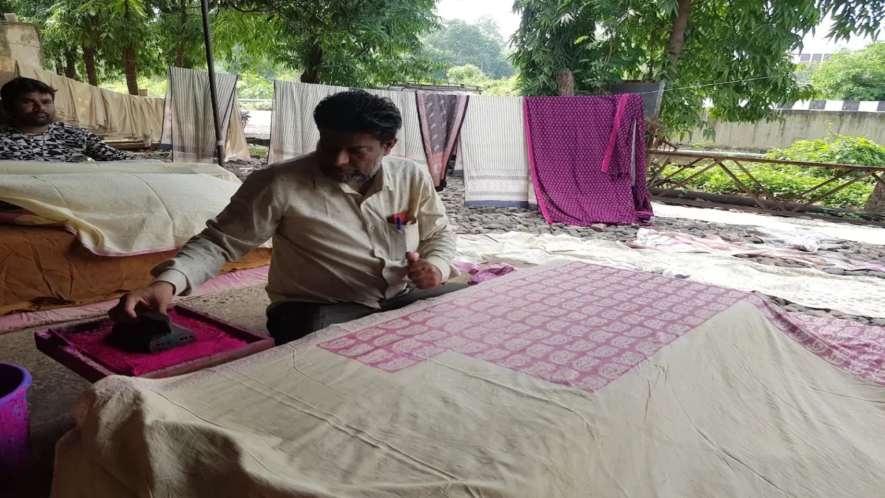Bagh Print Designer Suit saree factory