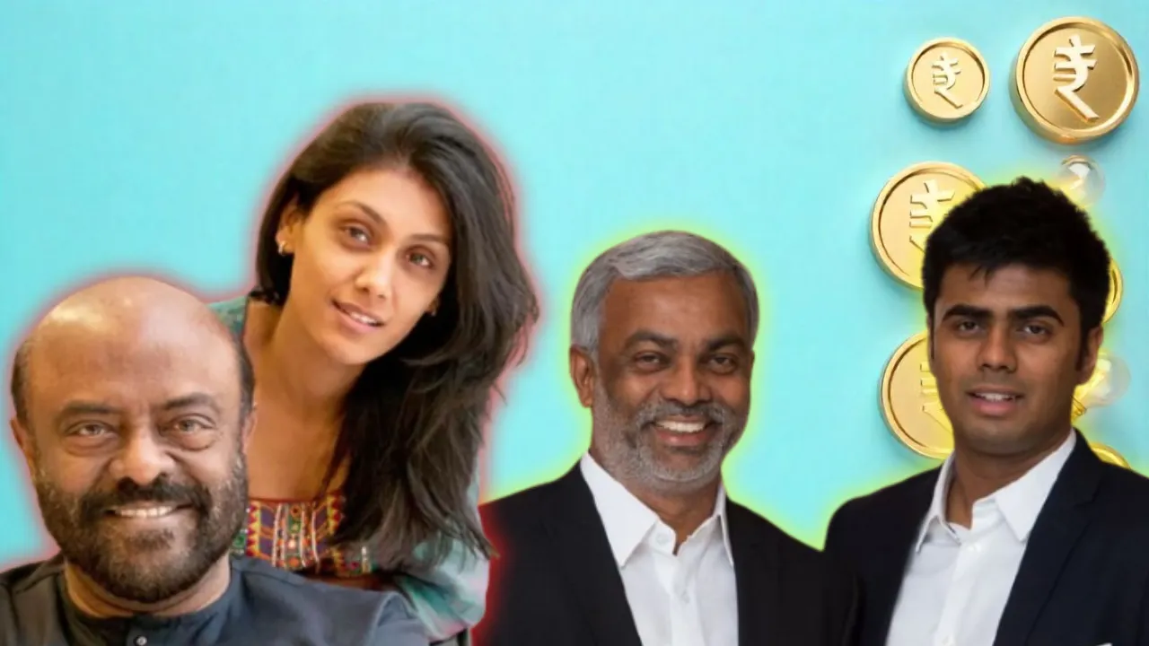 Indian Father Child Entrepreneurs