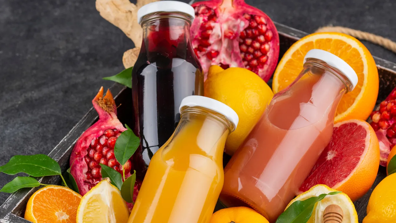 5 fruit syrups 