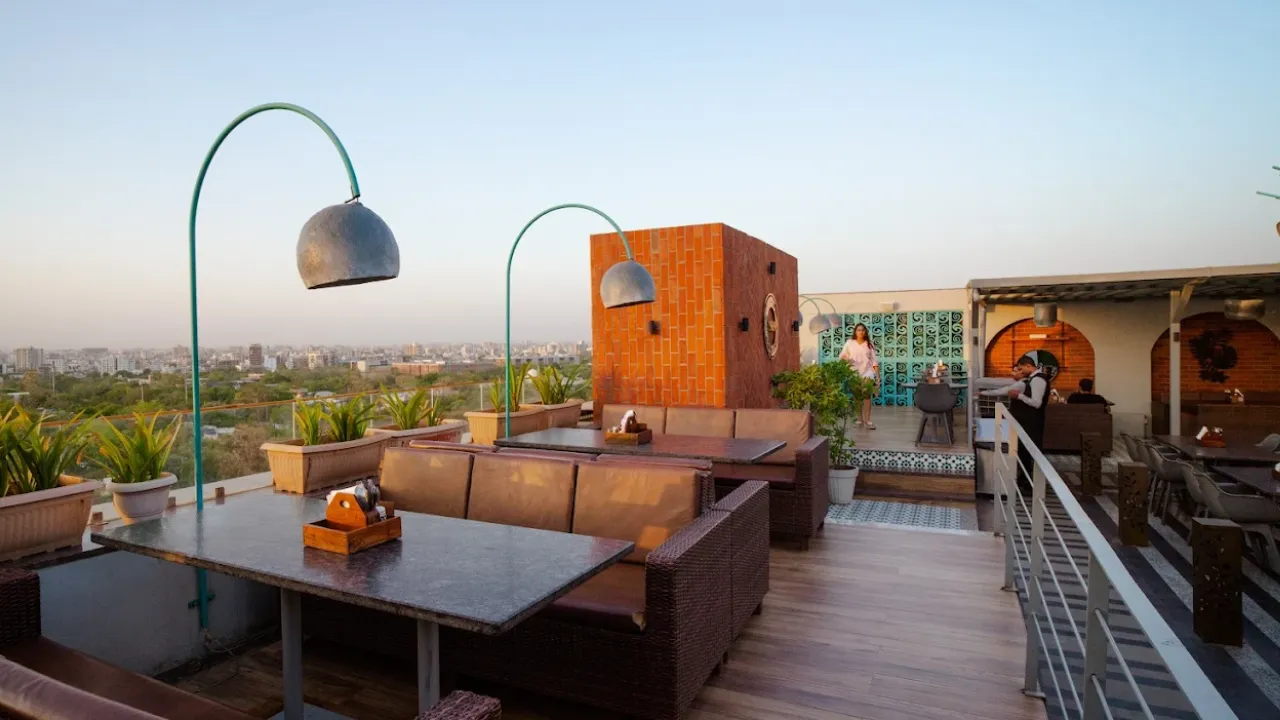Rooftop Cafés in Ahmedabad