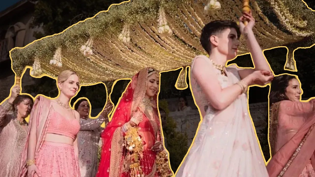 Bridal Entry Chadars