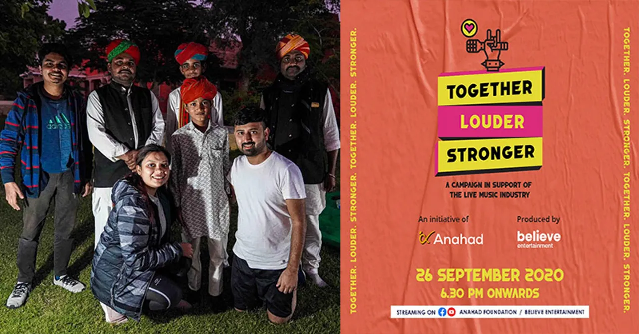 Attend this fundraiser event by Anahad Foundation & Believe Entertainment aiming to conserve India's folk music!
