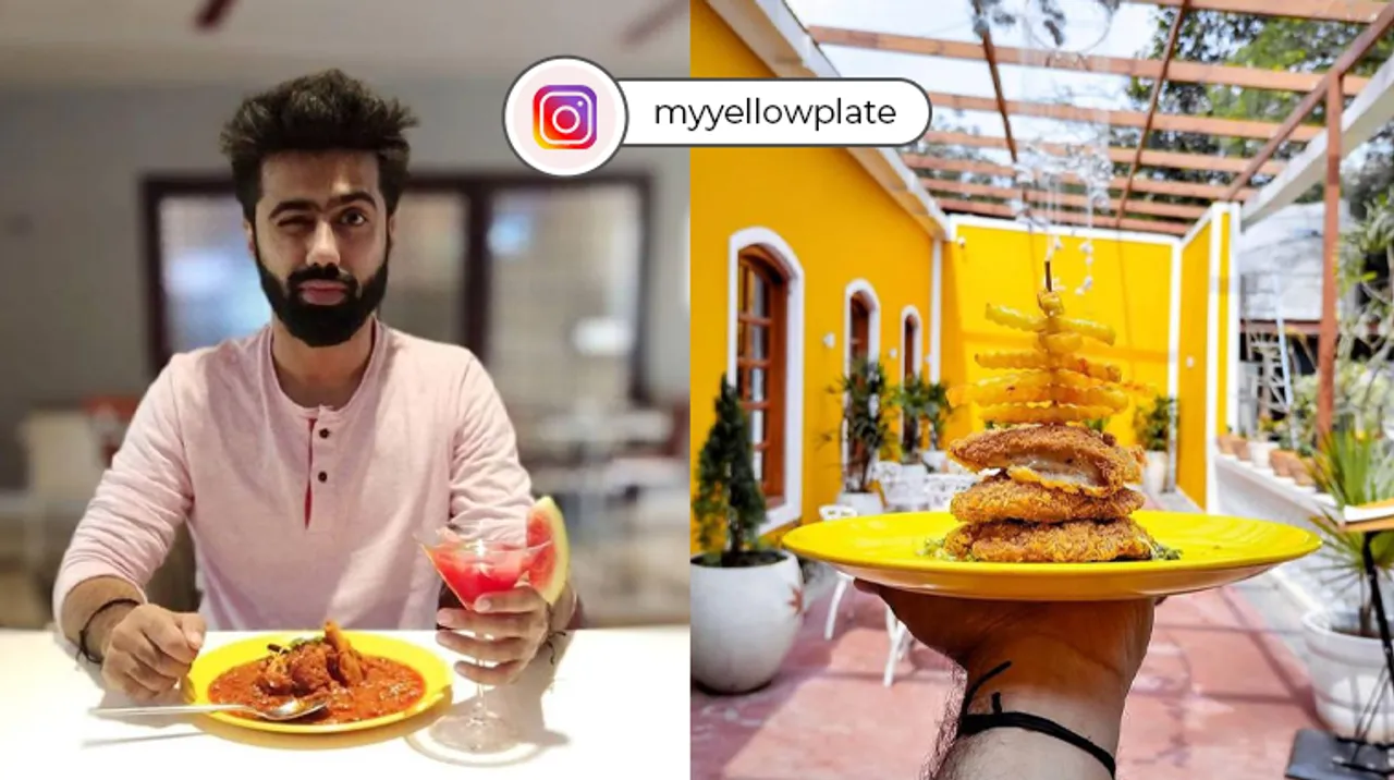 How a picture of Rajma Chawal sent to a client birthed the idea of My Yellow Plate for this food blogger!