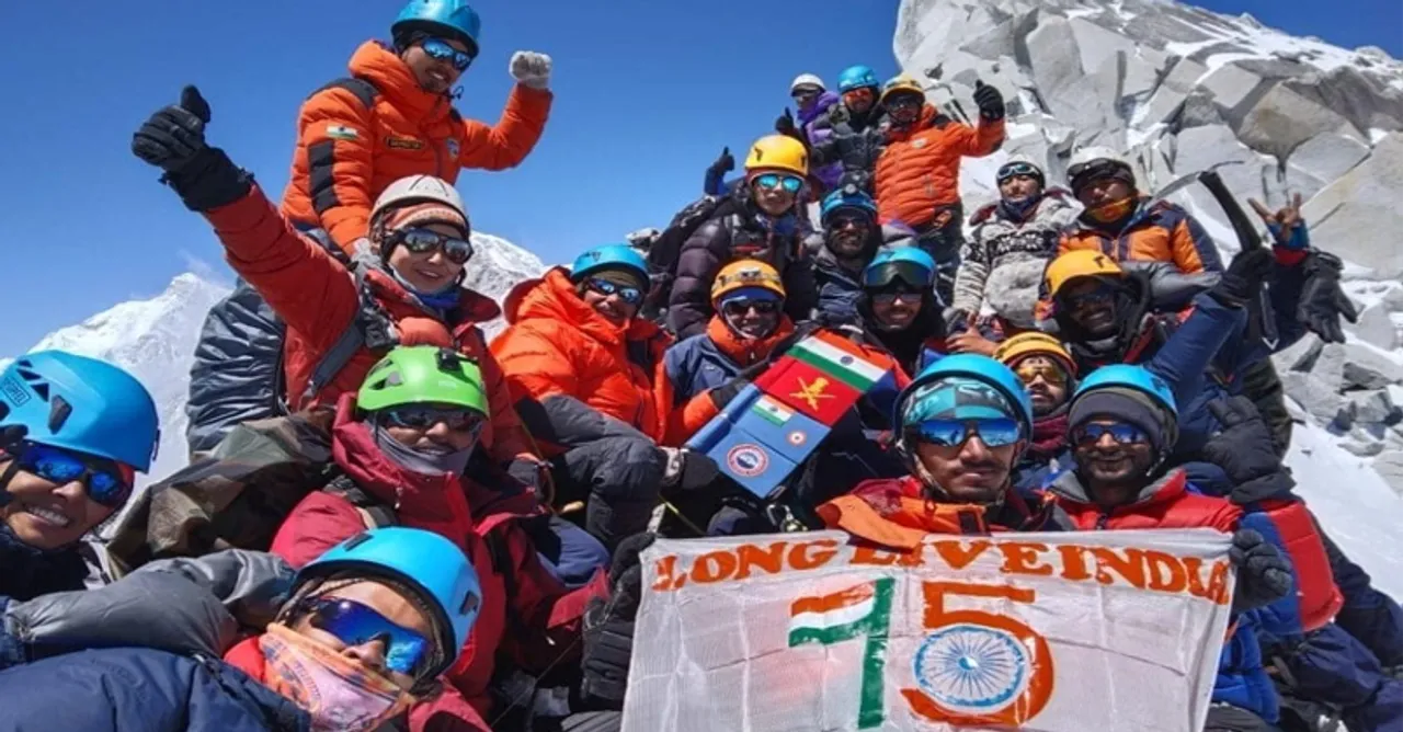 This is how mountaineering courses and the training helped a traveller climb Mount Frey!