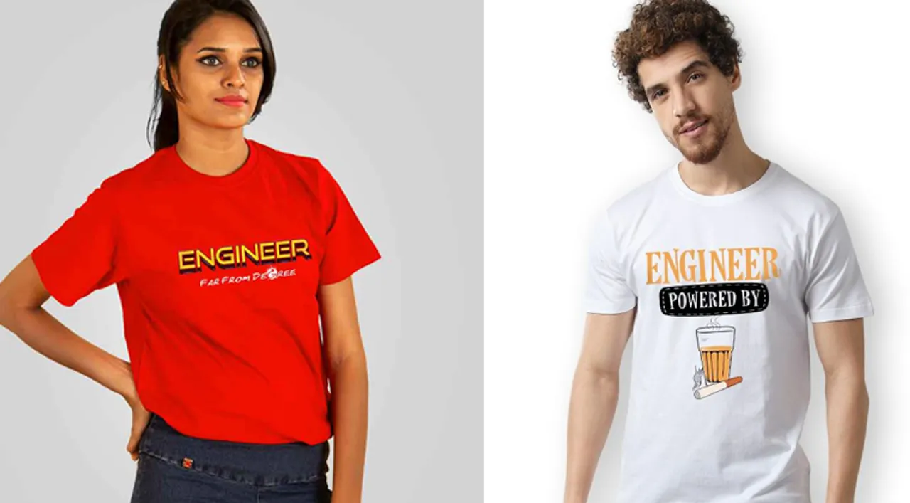 Hoard up these quirky Engineer T-Shirts & Celebrate the spirit of invention and innovation.