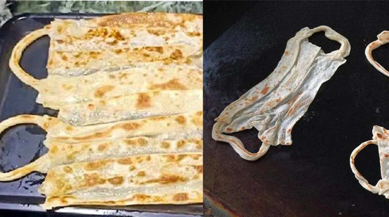 Madurai's 'Temple City Restaurant' makes Mask Parotta to spread awareness about Coronavirus!