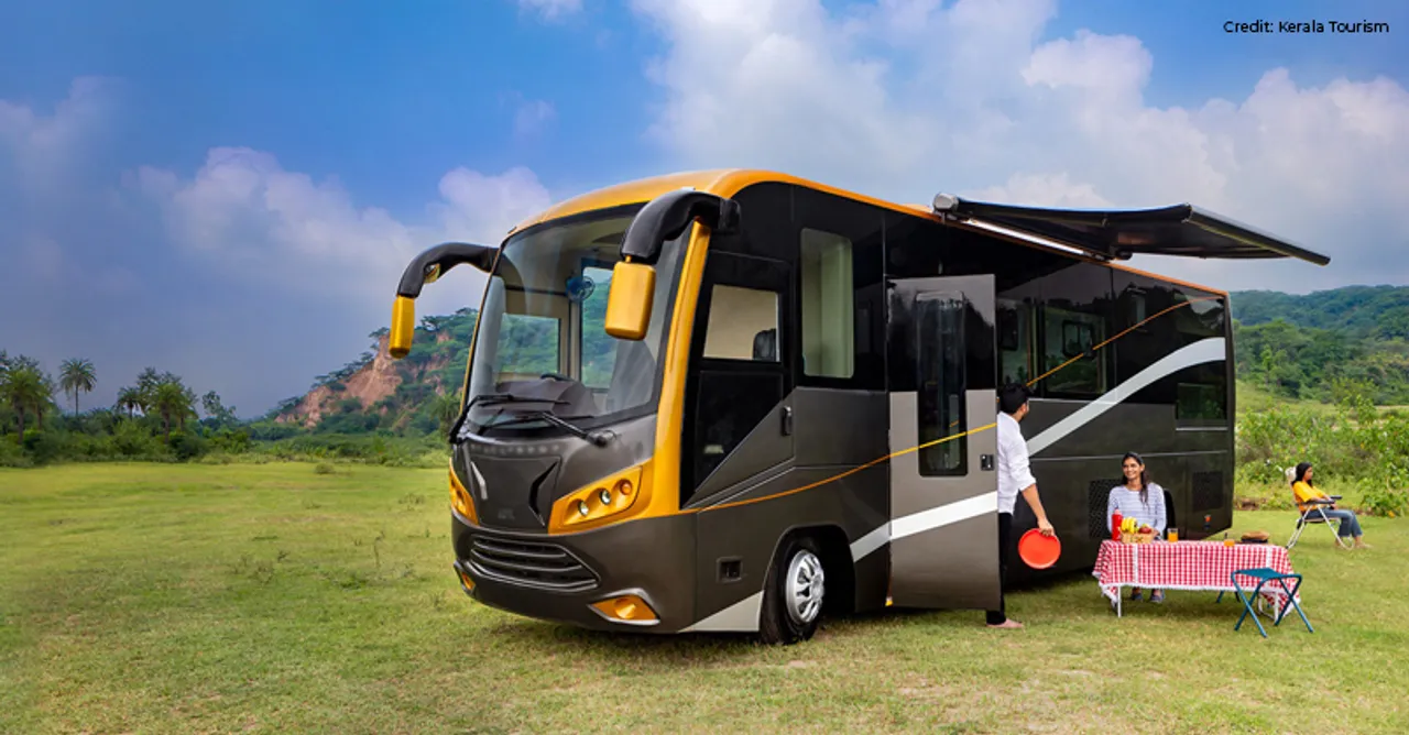 Visiting God's own country? Wait, check out the new caravan parks in Kerala!
