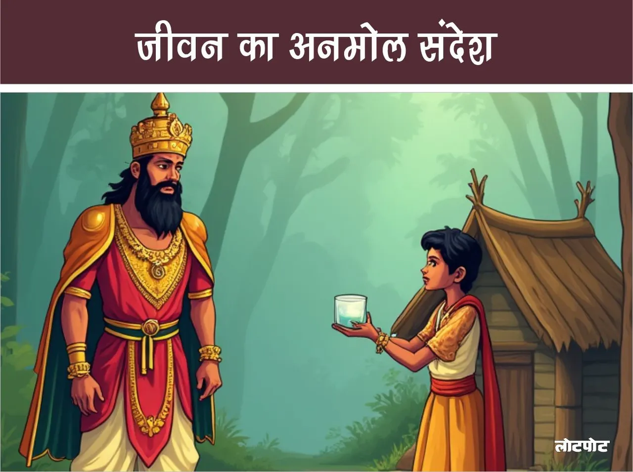 Moral Stories The last sandalwood tree and the precious message of life