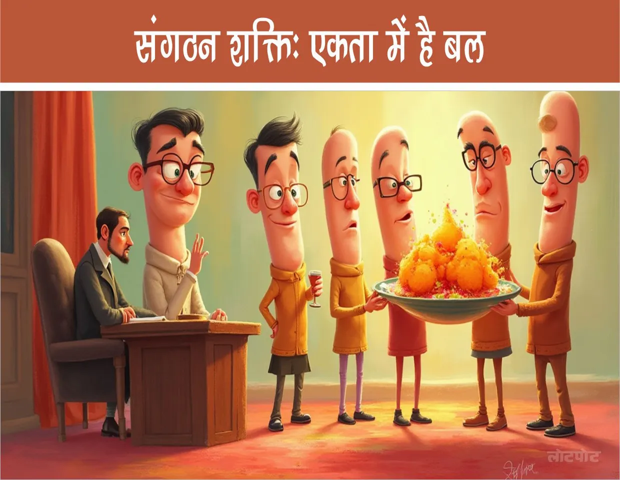Motivational story Organization power strength is in unity