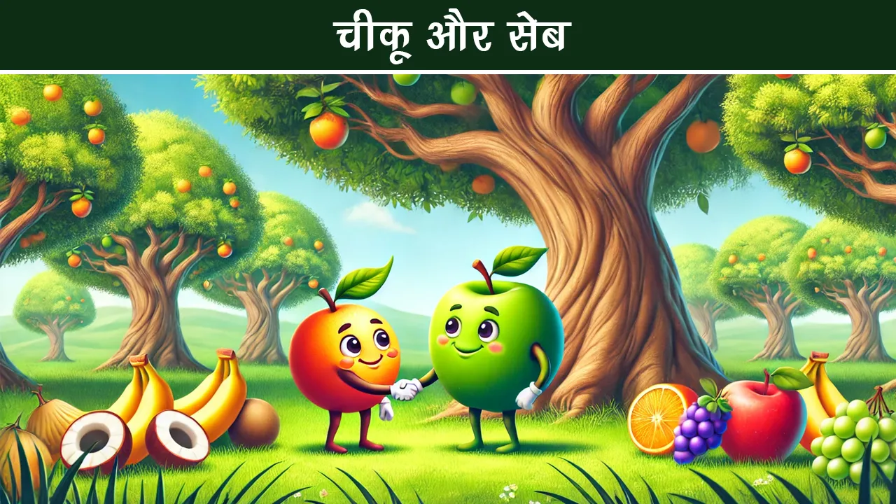 Fun Story - Sapota and Apple