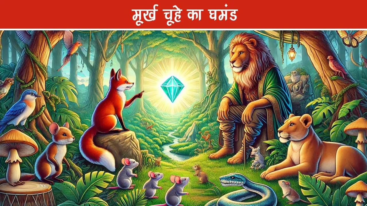 Jungle Story- Arrogance of the foolish mouse
