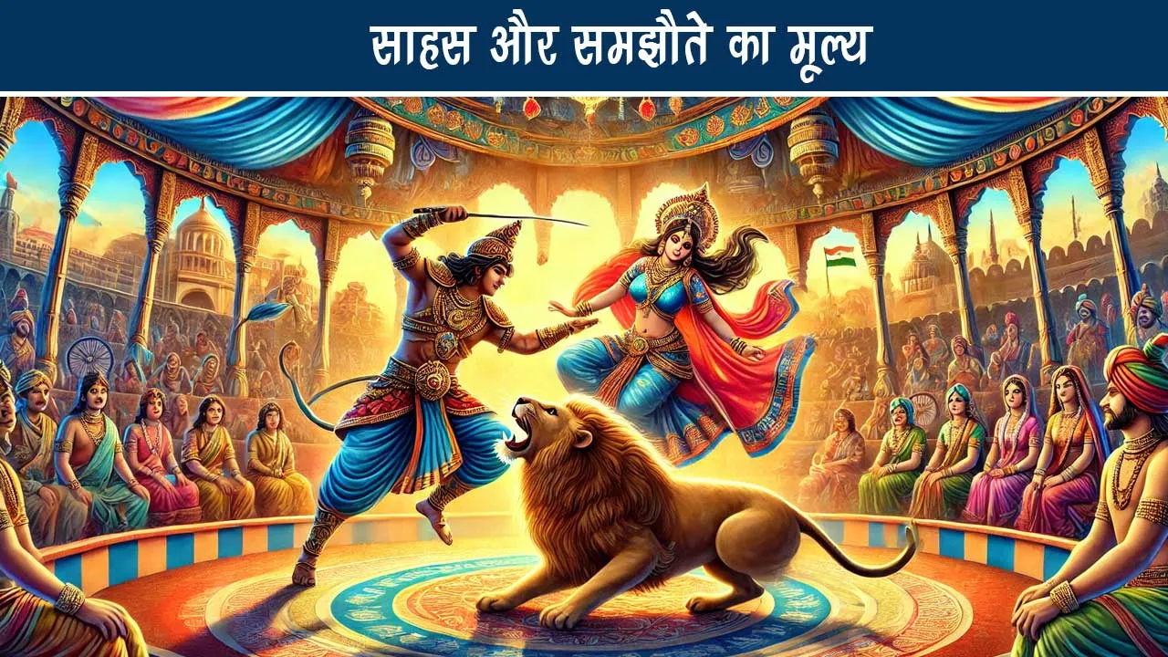 value of courage and compromise hindi moral story
