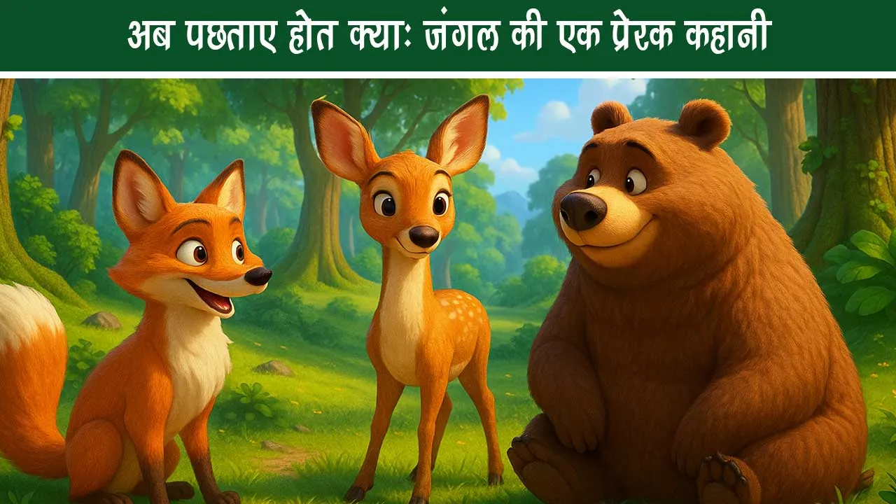 Ab Pachhtaye Hote Kya- A Jungle Moral Story