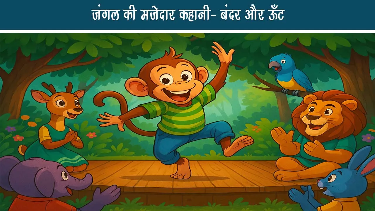 The Monkey and Camel Jungle Competition A Lesson-Filled Story