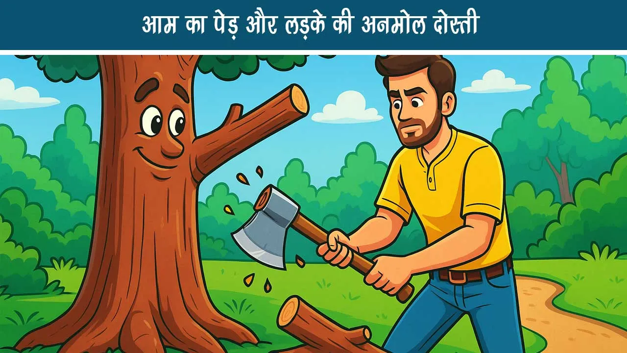 Mango tree and boy's precious friendship