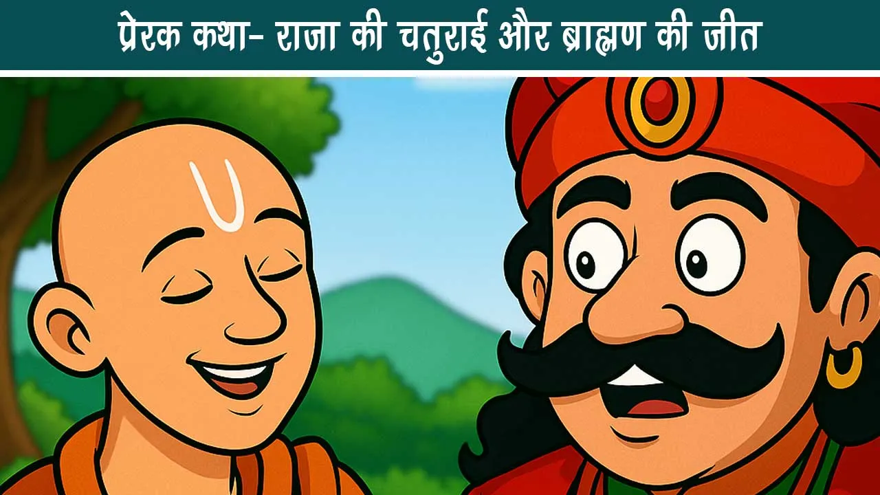Motivational story- King's cleverness and Brahmin's victory