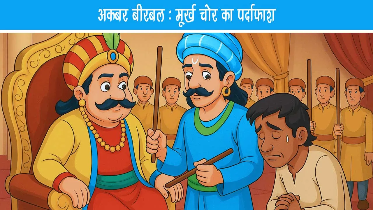 Akbar Birbal Foolish thief exposed