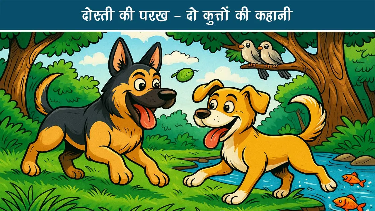 dosti-ki-parakh---do-kutton-ki-kahani-hindi
