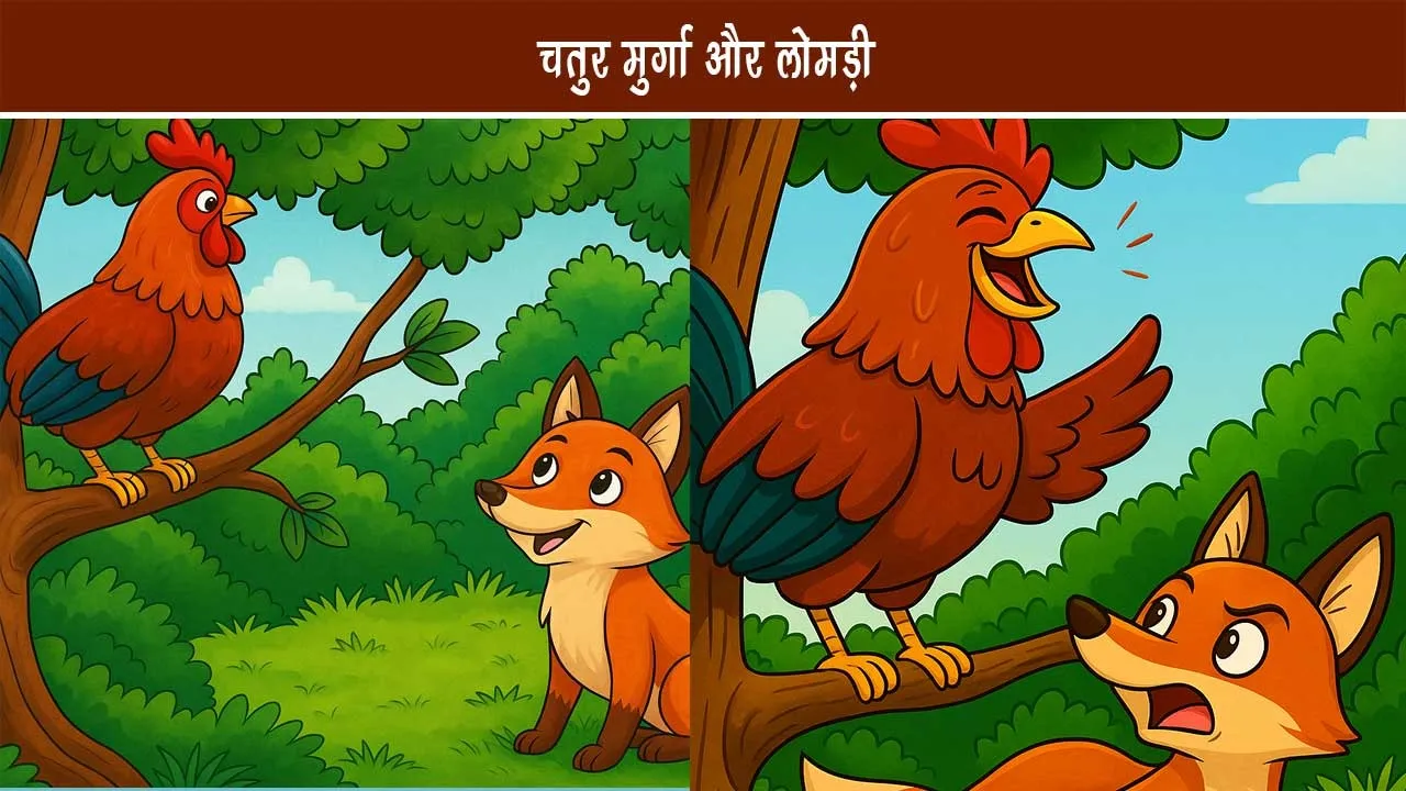 chatur-murga-aur-lomdi