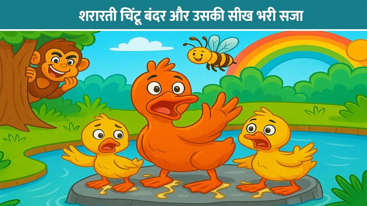 shararti-chintu-bandar-seekh-bhari-saza-hindi-kahani