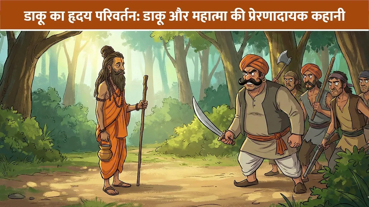 daaku-aur-mahatma-hriday-parivartan-kahani