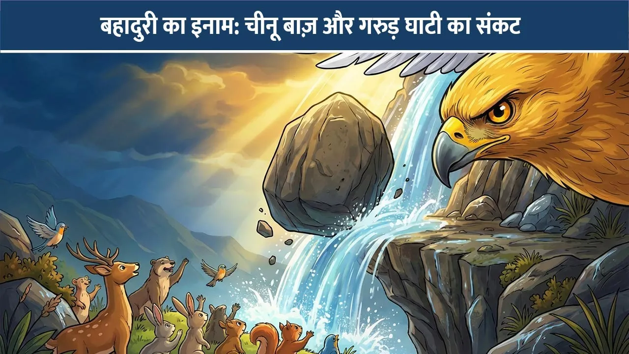 bahaduri-ka-inaam-chinu-baaz-jungle-story--3