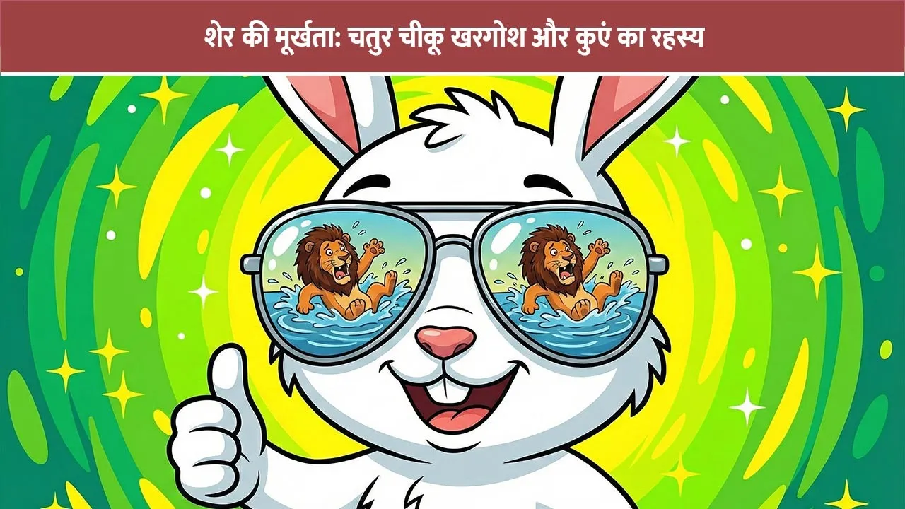 sher-ki-murkhta-aur-chiku-khargosh-hindi-story