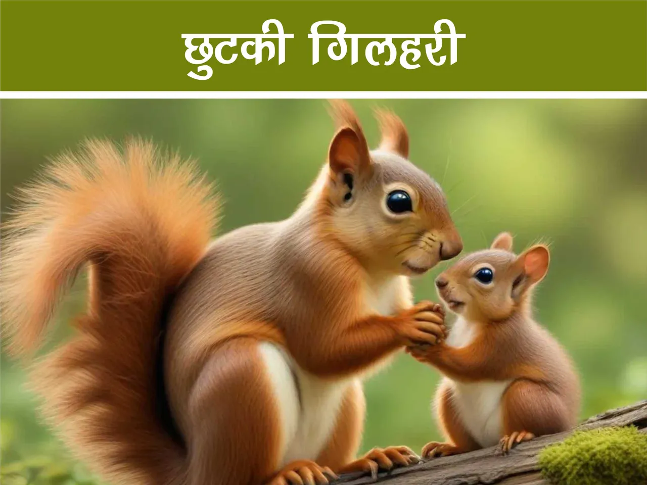 cartoon image of squirrel