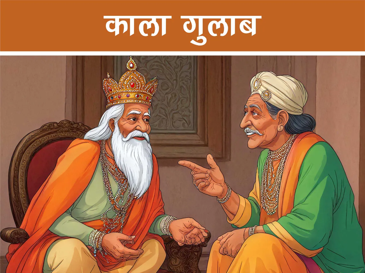 cartoon image of a king
