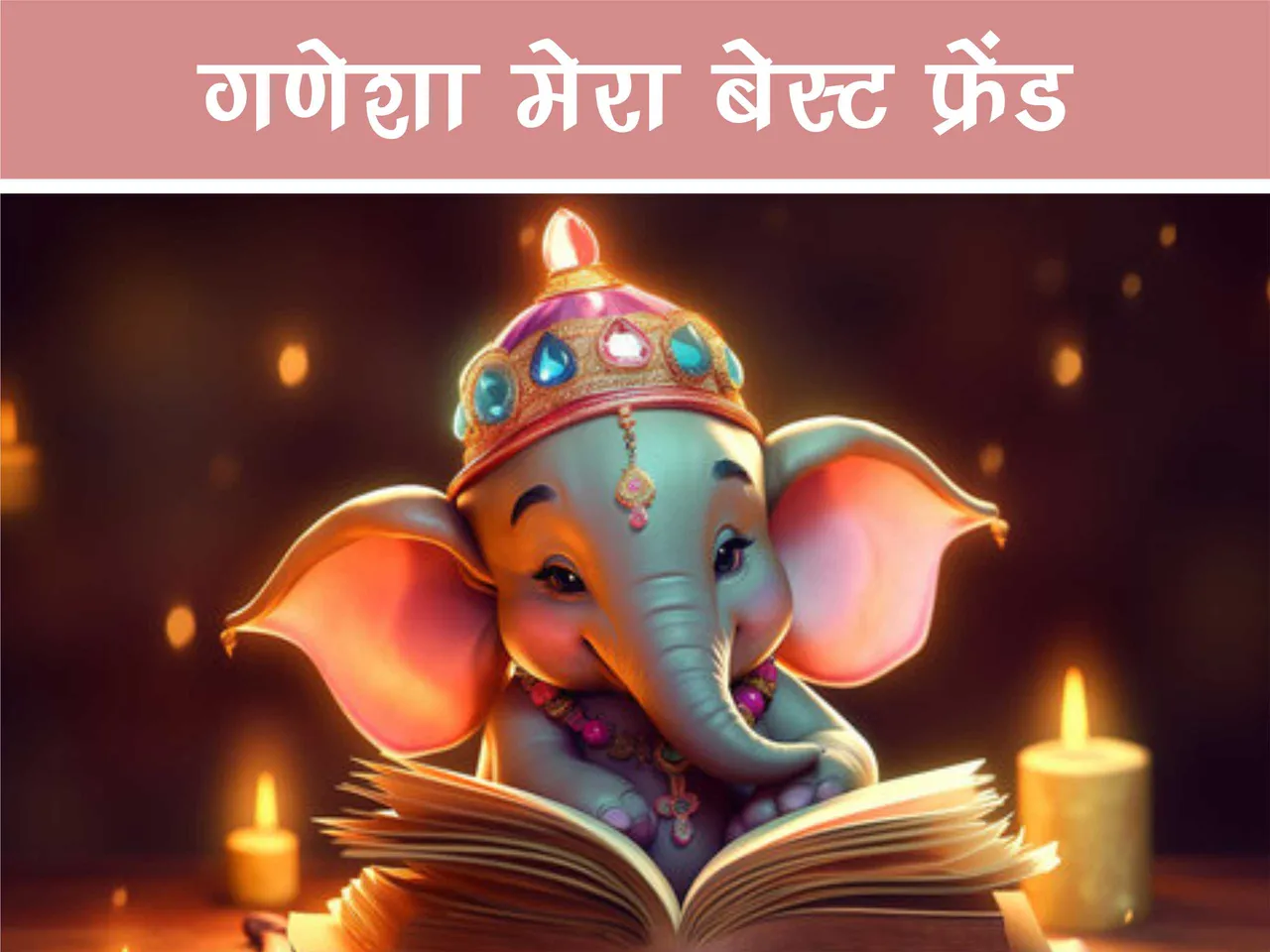 Lord Ganesha Cartoon image