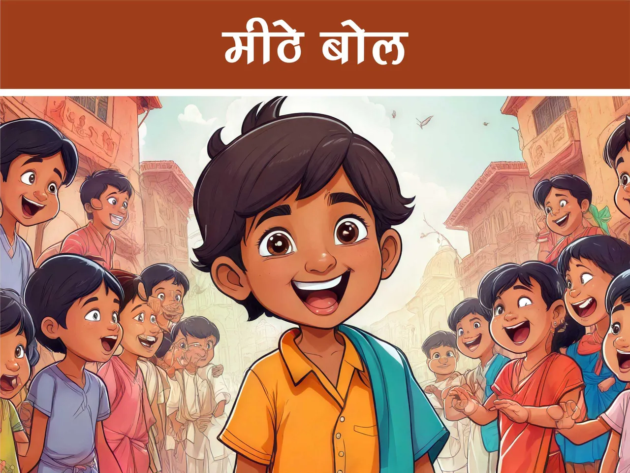 cartoon image of a kid