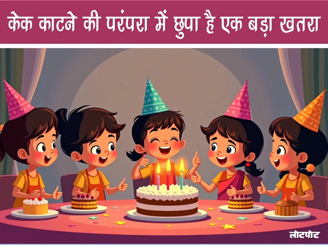 Positive News There is a big danger hidden in the tradition of cutting cake
