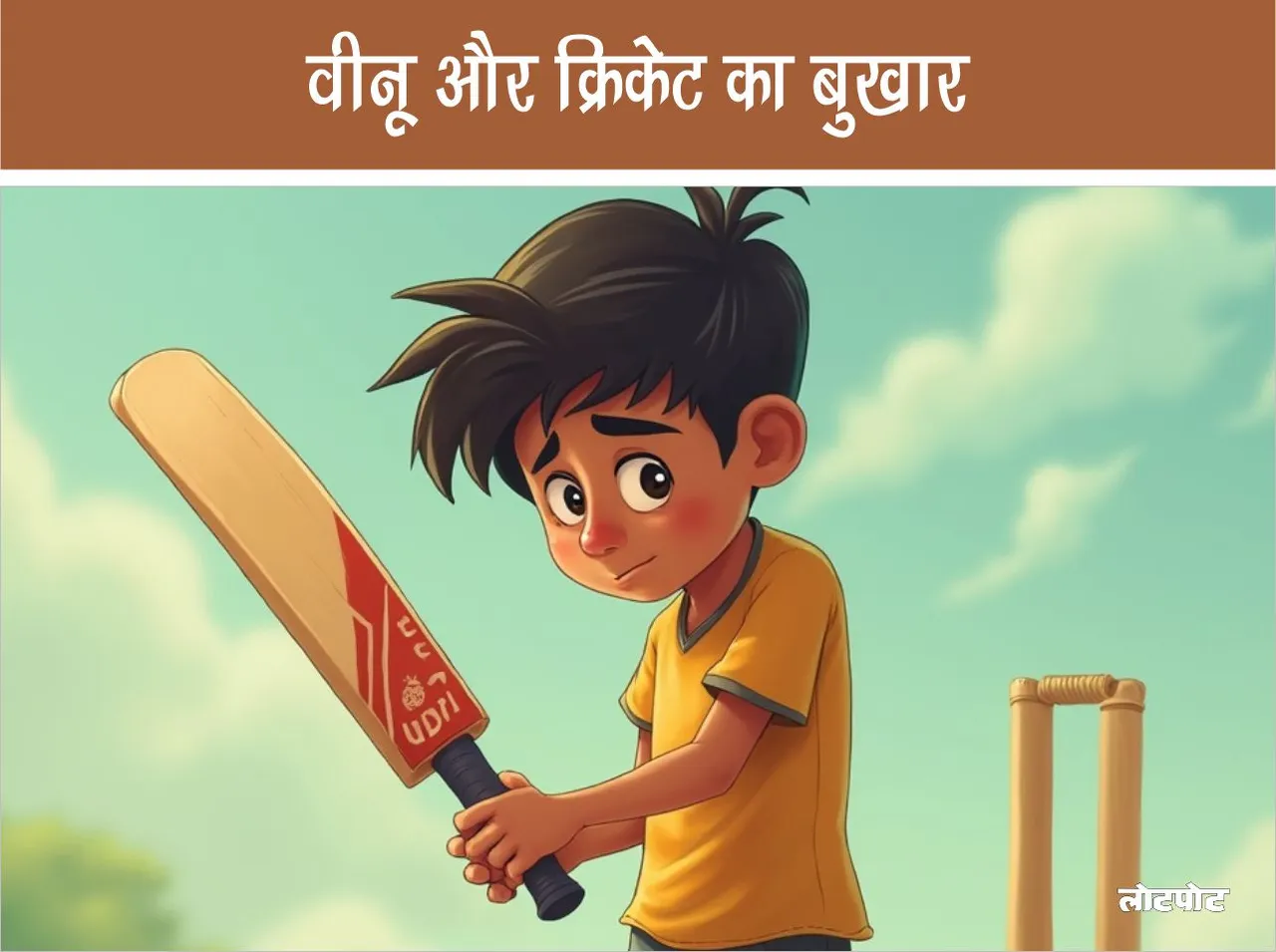 Cricket story Veenu has cricket fever
