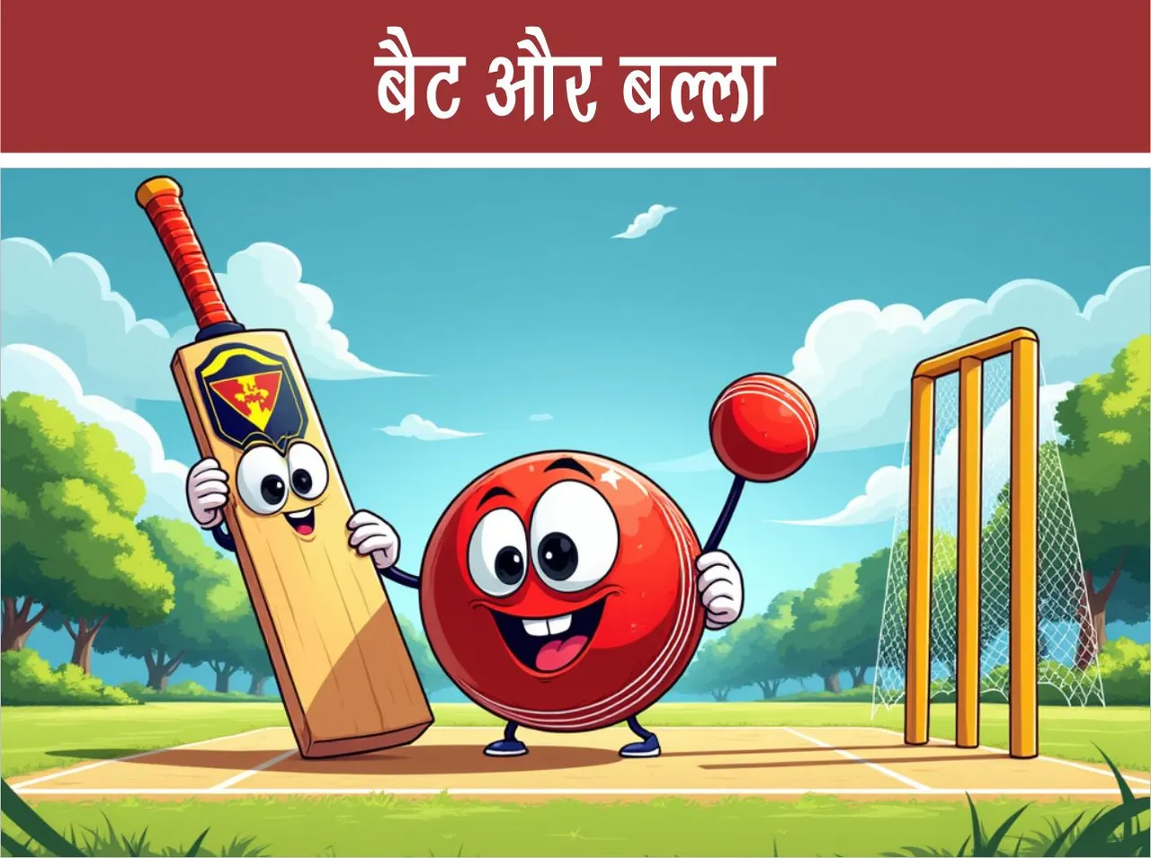 FUN STORY Story of the fun world of ball and bat