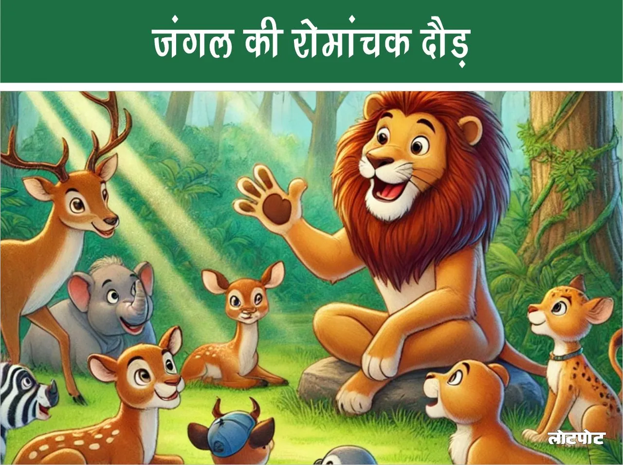 Funny Jungle Story - Exciting Jungle Race