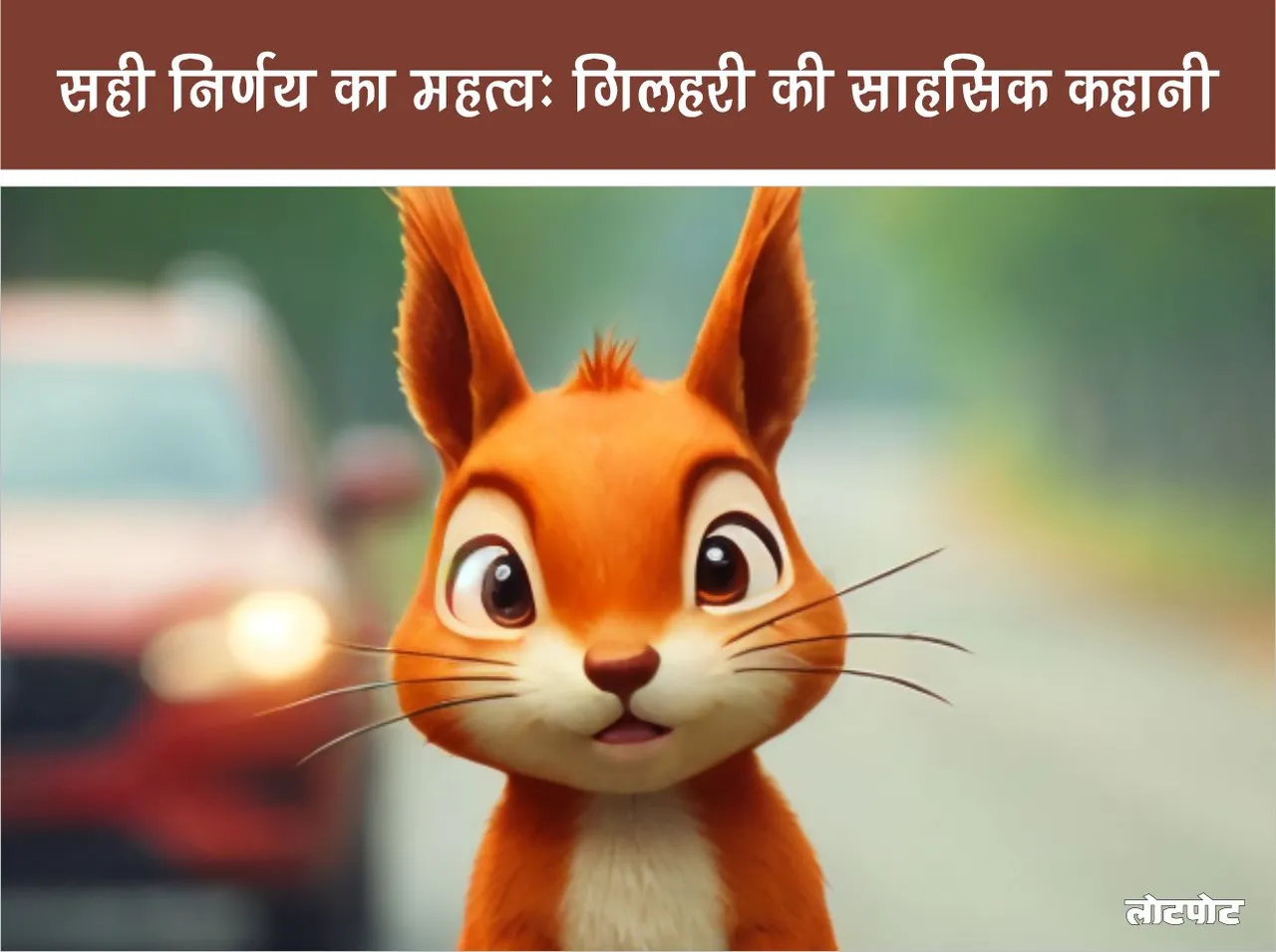 Importance of Right Decision The Squirrel Adventure Story