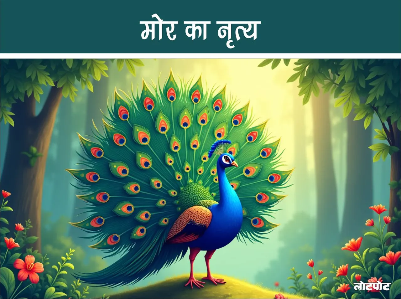 Children Poem Peacock Dance