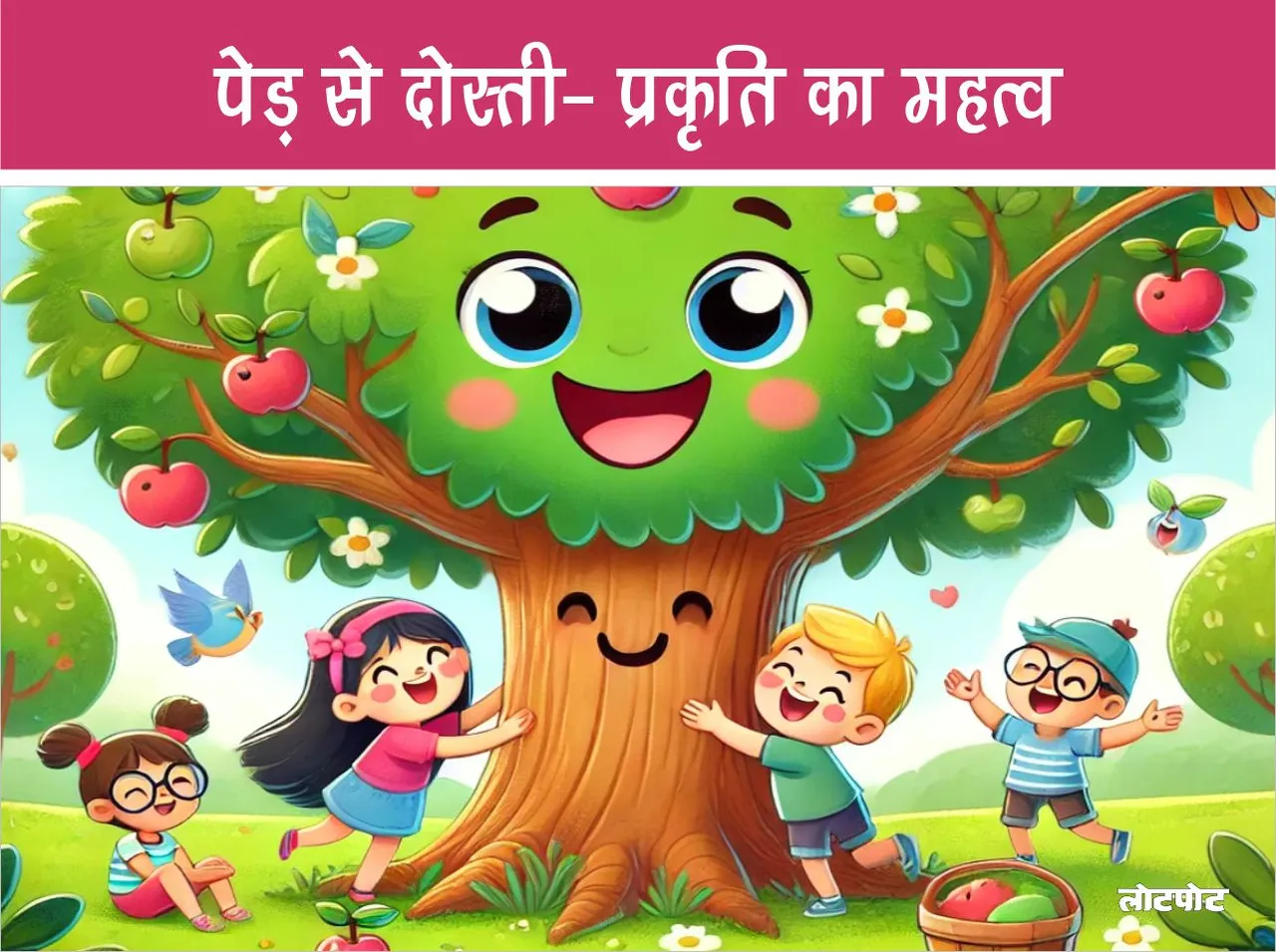 Friendship with trees importance of nature