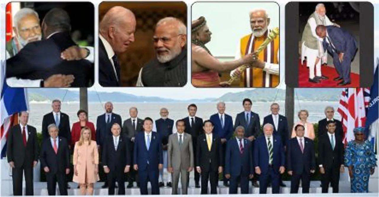 The Prime Minister of India Shri Narendra Damodar Modi is hailed all over the world