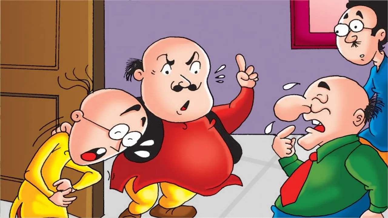 Lotpot Comics Motu Patlu and Jhatka's Medication