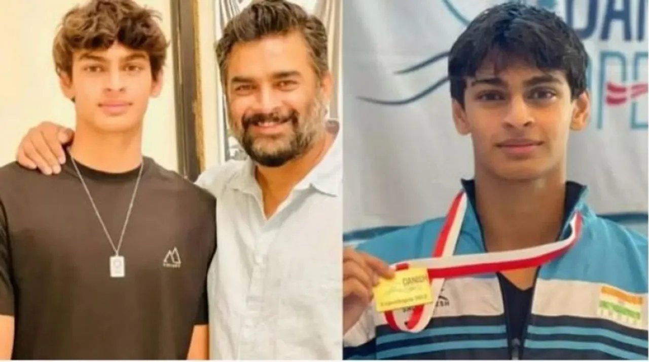 Vedant Madhavan brought laurels to his country and his parents