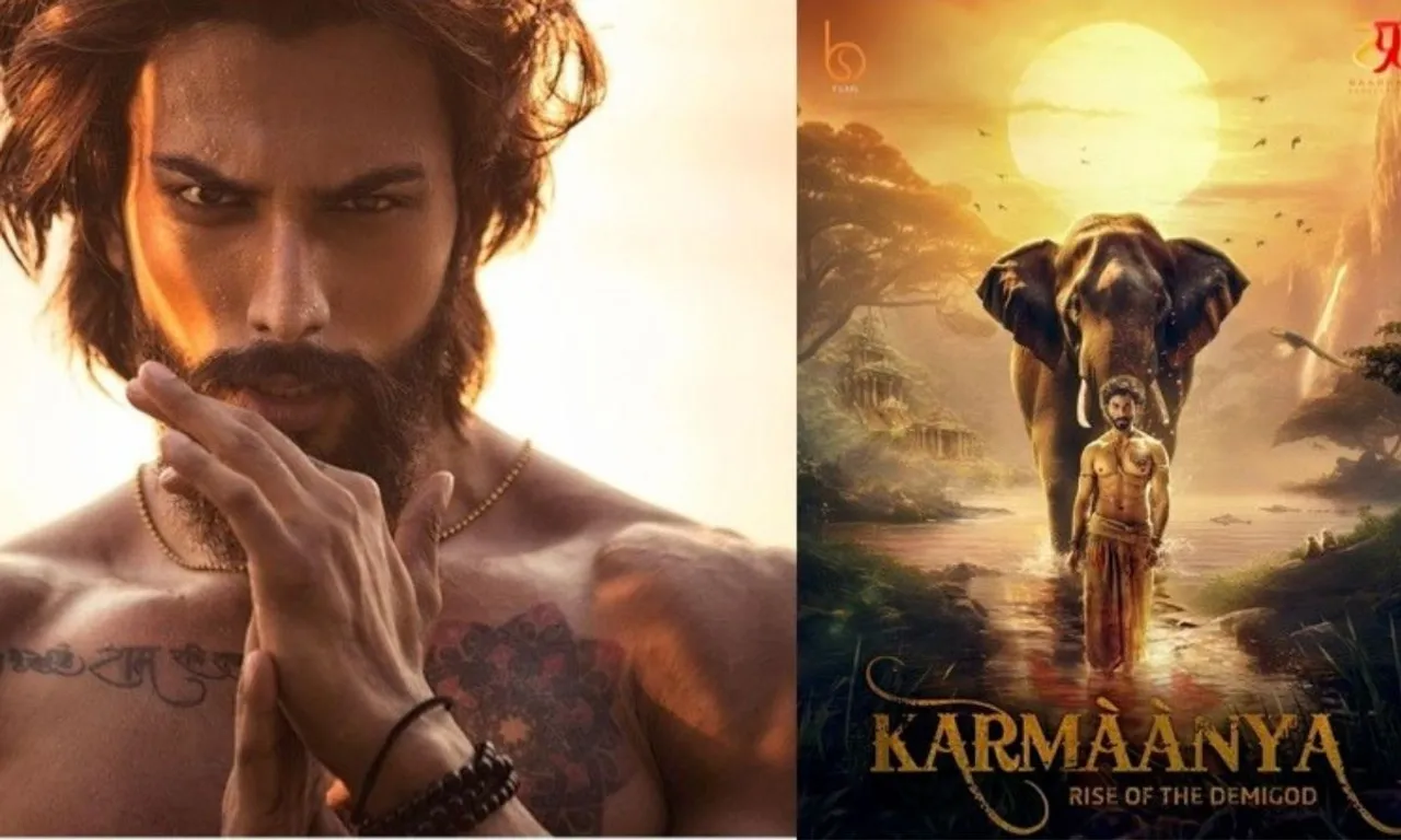 Poster of Indo American film Karmaanya released